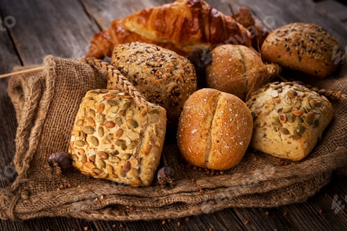 Preview: Various types of bread