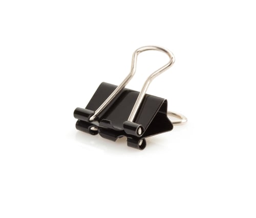 Preview: paper clips isolated on white