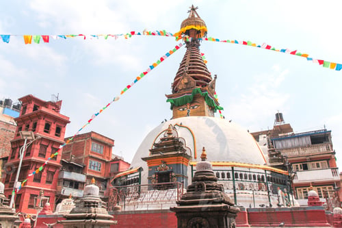 Preview: Buddhist stupa in Kathmandu city