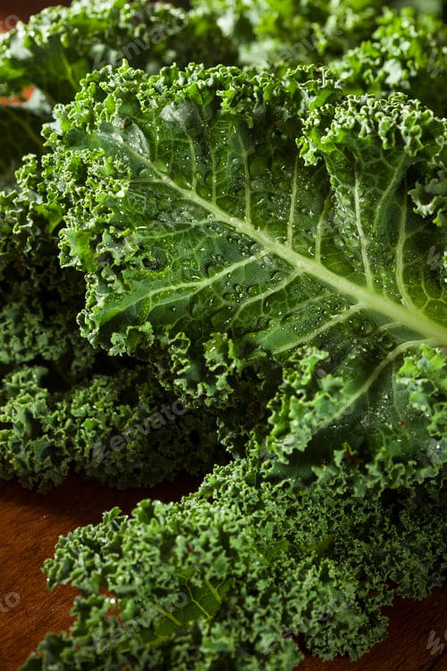 Preview: Healthy Raw Green Kale