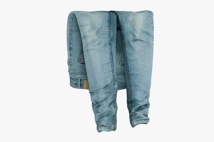 Preview: Folded Light Blue Jeans V3