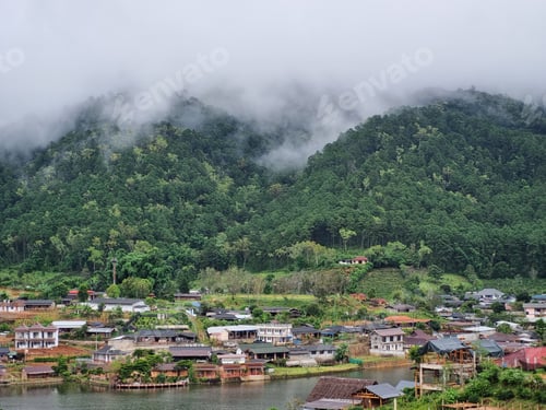 Preview: Beautiful village of Ban Rak Thai, A Chinese Settlement In Mae Hong Son, Thailand