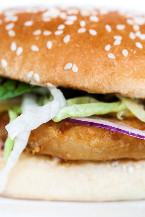 Preview: Fresh tasty hamburger