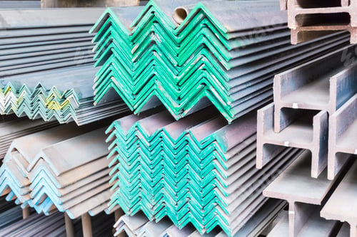 Preview: steel construction materials closeup