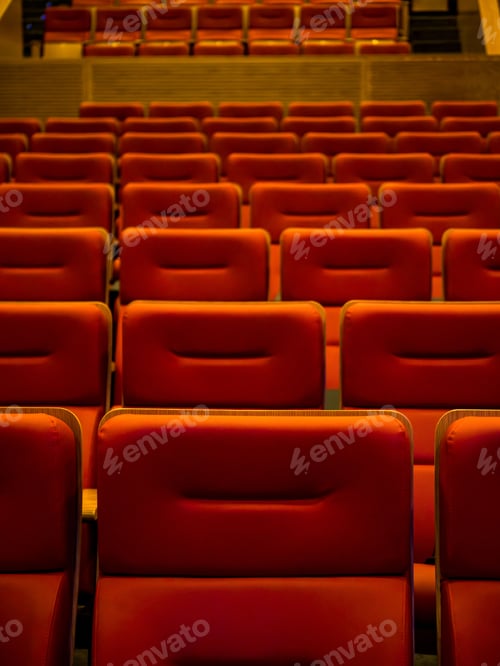 Preview: Empty Red Theater Seats
