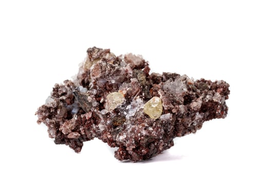 Preview: Macro mineral stone
Golden Apatite on a white background