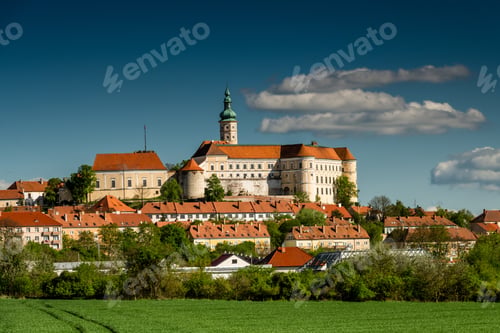 Preview: Mikulov townscape at spring, Czech Republic