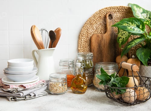 Preview: Kitchen utensils, tools and dishware