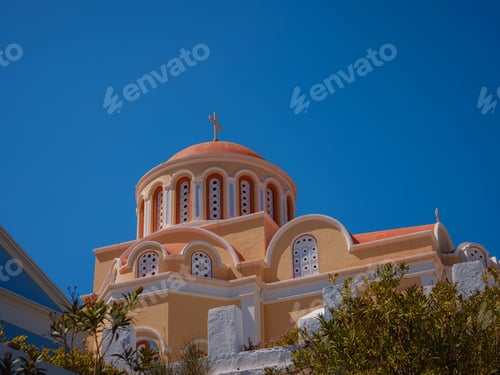 Preview: Symi Island, Greece islands holidays from Rhodos in Aegean Sea.