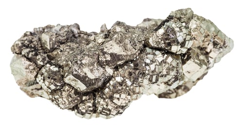 Preview: specimen of marcasite stone (white iron pyrite)