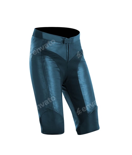 Preview: black leather shorts