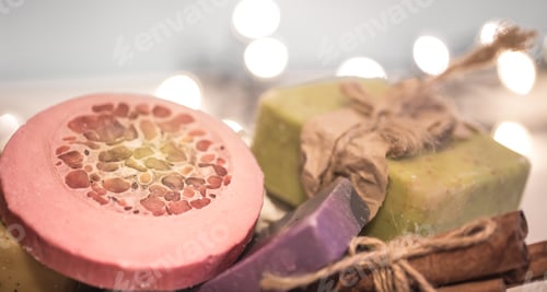 Preview: background handmade soap