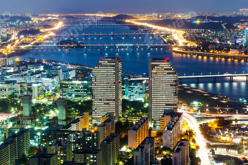 Preview: Seoul Skyline At Night