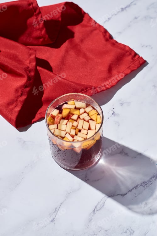 Preview: Clericot or Sangria a delicious cocktail to be refreshed. Made with Red wine