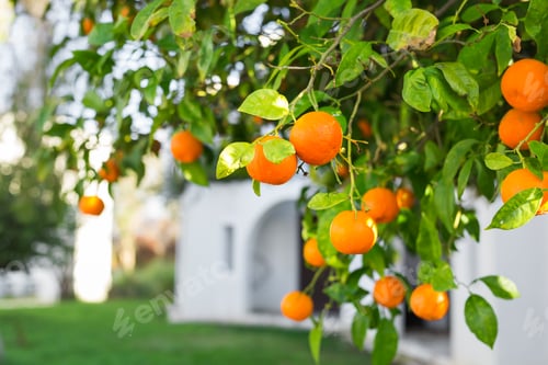 Preview: orange trees plantations