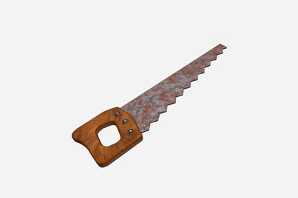 Preview: Saw 3D Illustration