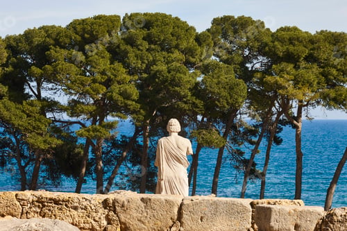 Preview: Empuries greek and roman ruins in Costa Brava, Catalonia. Spain