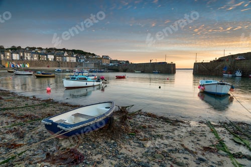 Preview: Boats at Mousehole