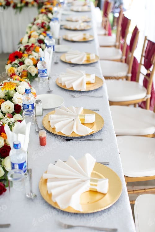 Preview: Wedding Decoration Decor Floral flowers tents stylish ceremony celebrations style