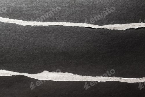Preview: black ripped paper