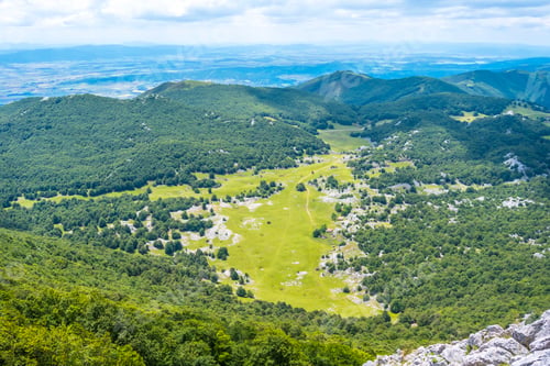 Preview: Campas de Oltza from the top