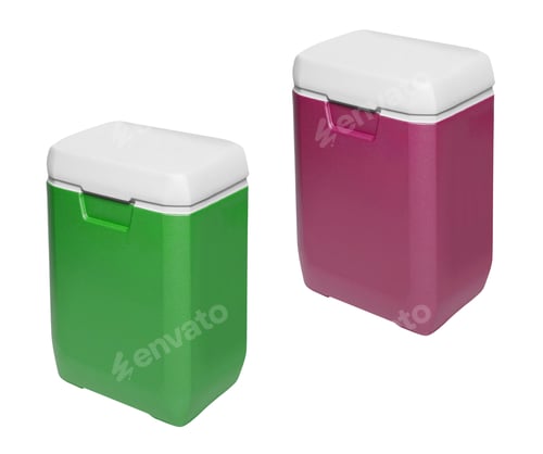 Preview: Traveling refrigerator isolated