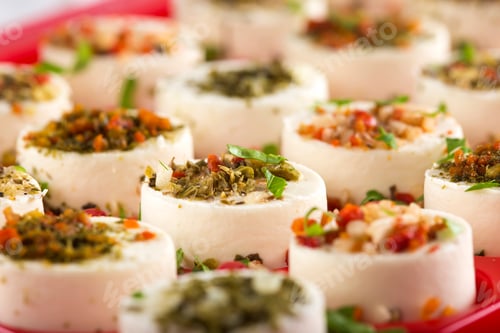 Preview: Delicious appetizers with cheese