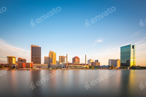 Preview: Toledo, Ohio, USA Downtown Skyline
