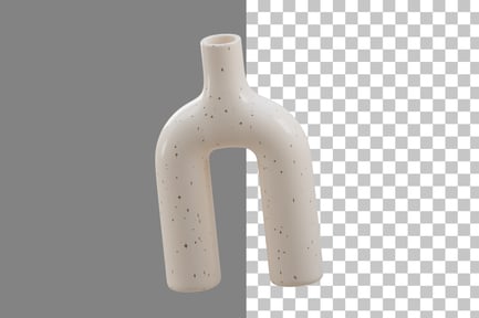 Preview: Modern Vase Pot 3D Icon