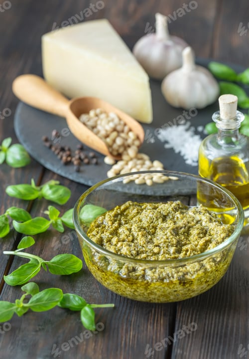 Preview: Ingredients for pesto