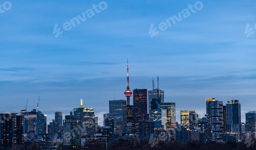 Preview: Toronto city skyline, Ontario, Canada