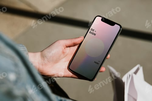 Preview: Woman staring at a smartphone screen