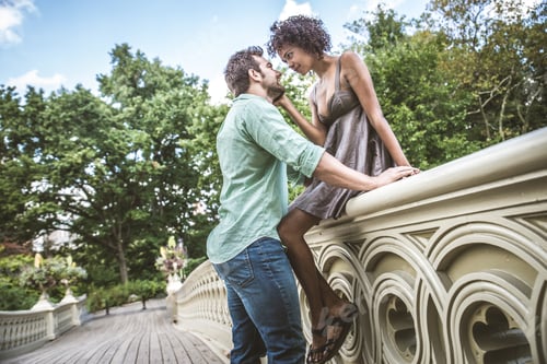 Preview: Couple of lovers in Central Park