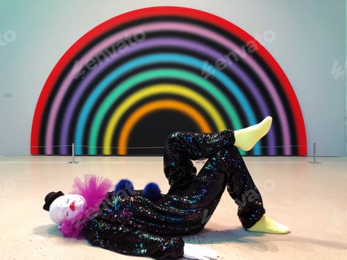 Preview: Rainbow clown