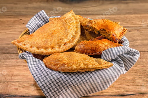 Preview: Basket of Freshly Baked Empanadas