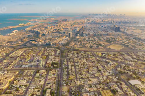 Preview: Dubai Downtown skyline, United Arab Emirates or UAE. Urban city.
