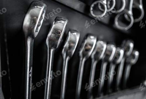 Preview: Wrench spanner set