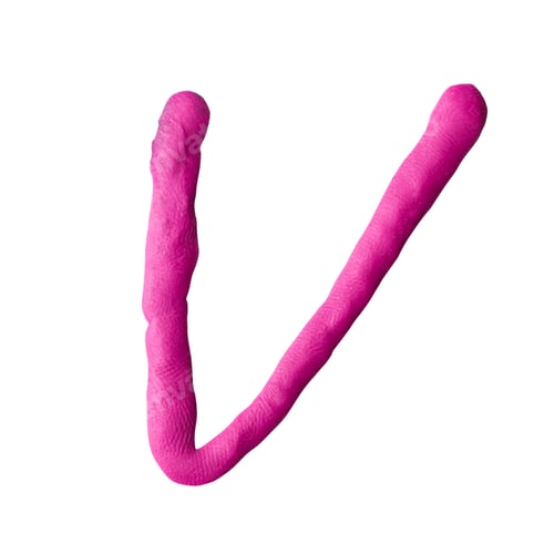 Preview: letter from plasticine