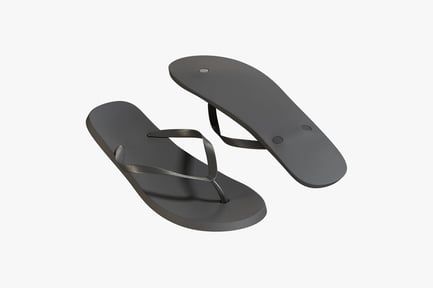 Preview: Men's Gray Casual Flip Flops