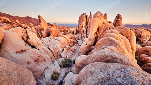 Preview: Unique rock formations at Joshua Tree National Park.