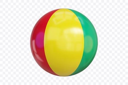 Preview: 3D Guinea Flag