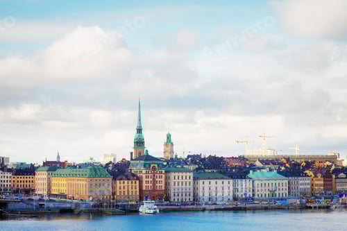 Preview: skyline of Stockholm, Sweden