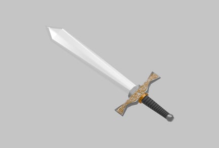 Preview: 3D Sword Weapon