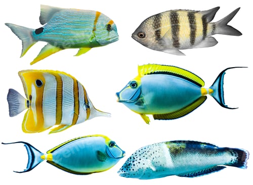 Preview: colorful aquarium fish