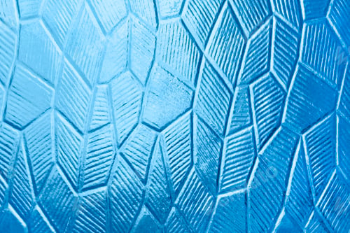 Preview: Glass with decorative abstract pattern