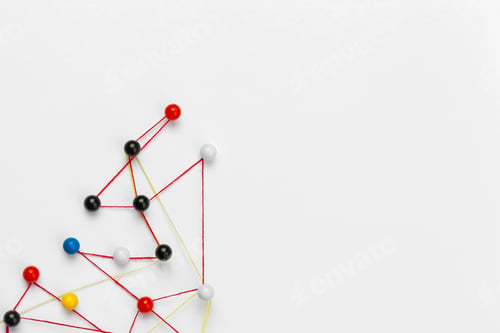 Preview: pins connected creating a network