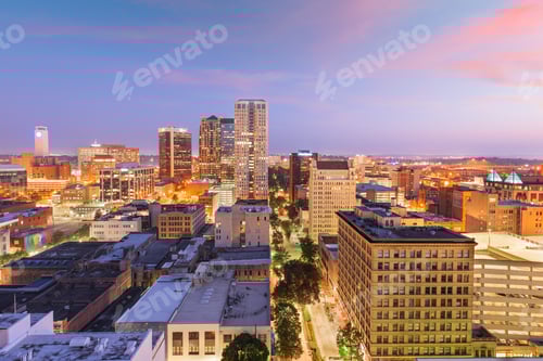 Preview: Birmingham, Alabama, USA Skyline