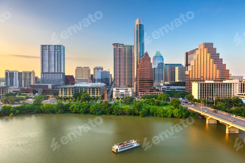 Preview: Austin, Texas, USA Skyline