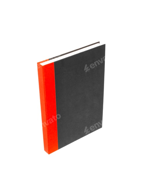 Preview: Red book with blank cover