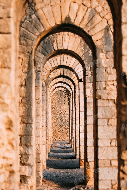 Preview: Terracina, Italy. Remains Of Temple Of Jupiter Anxur